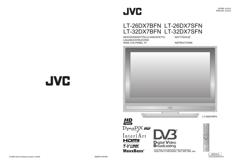 JVC LT-26DX7BFN User manual