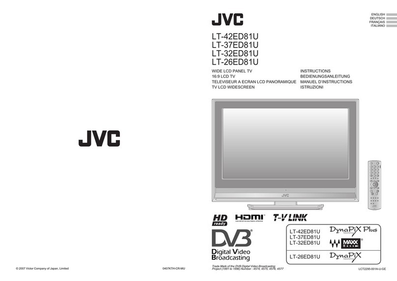 JVC LT-26ED81U User manual
