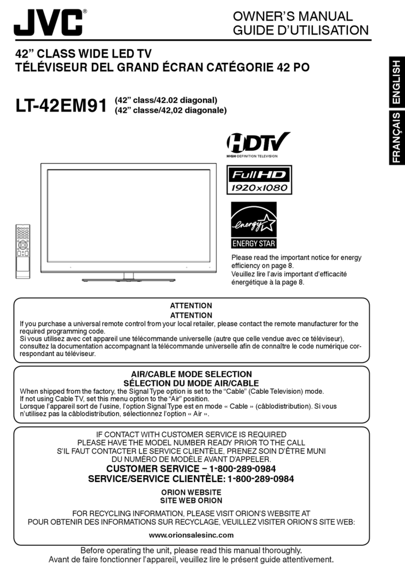 JVC LT-42EM91 User manual