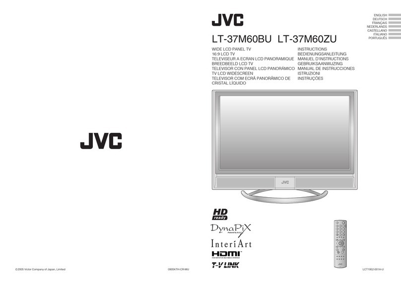 JVC LT-37M60BU User manual