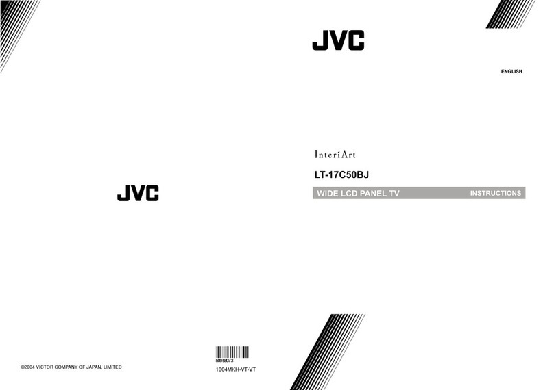 JVC InteriArt LT-17C50BJ User manual