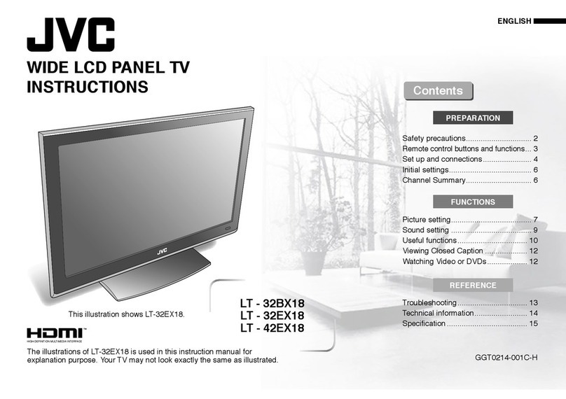 JVC LT - 32BX18 User manual