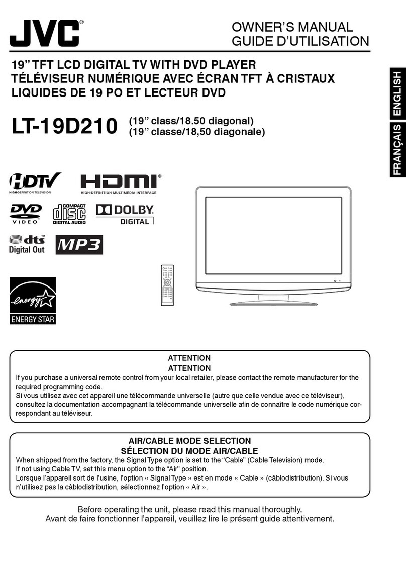 JVC J54K0421A User manual