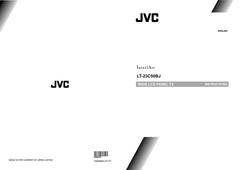 JVC InteriArt LT-23C50BJ User manual