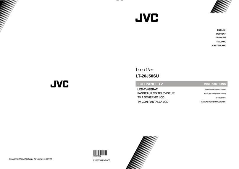 JVC LT-20J50SU Quick start guide