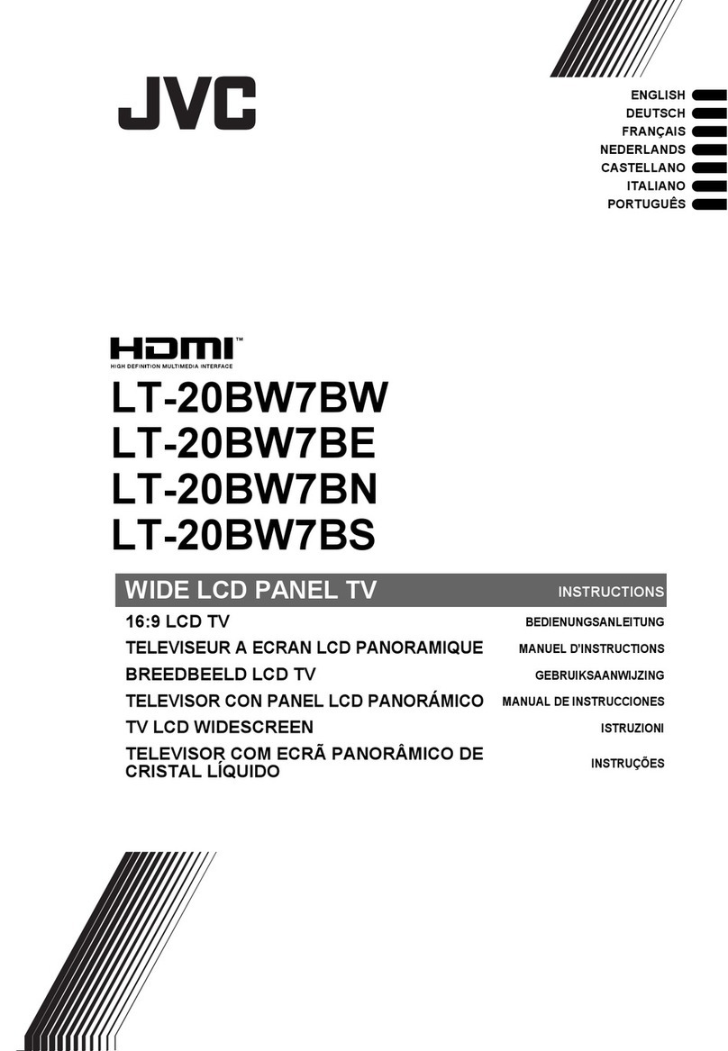 JVC LT-20BW7BE Quick start guide