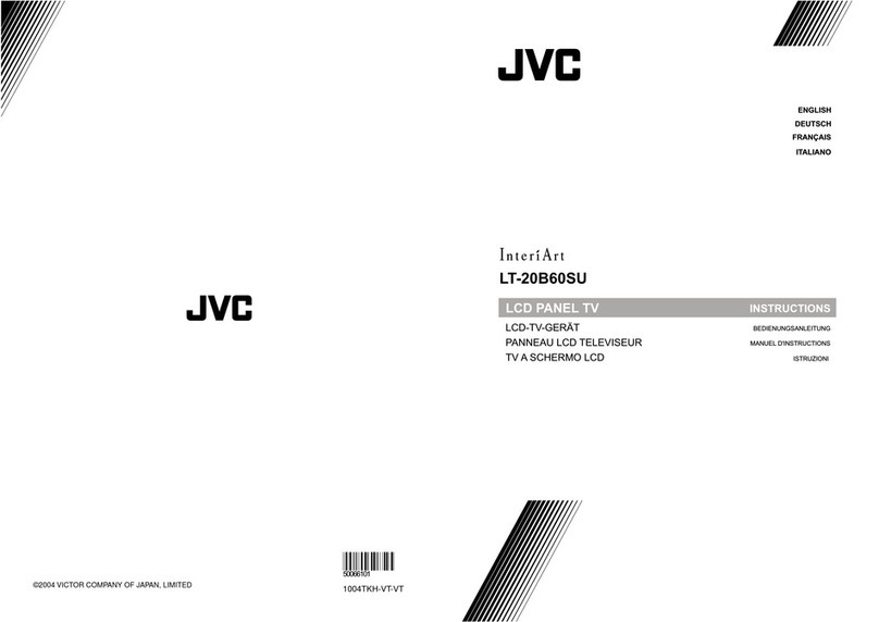 JVC LT-20B60SU User manual