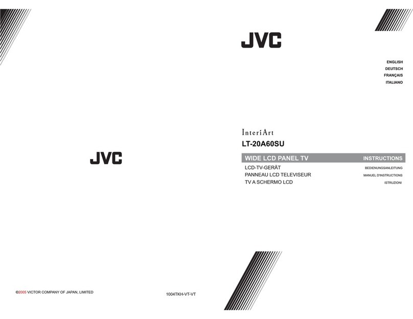 JVC LT-20A60SU instructions