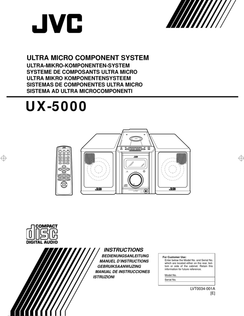 JVC UX-5000 User manual