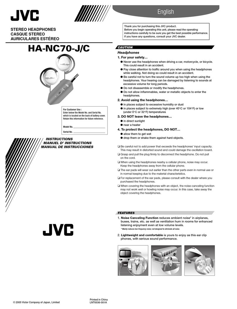 JVC HA-NC70-J/C User manual