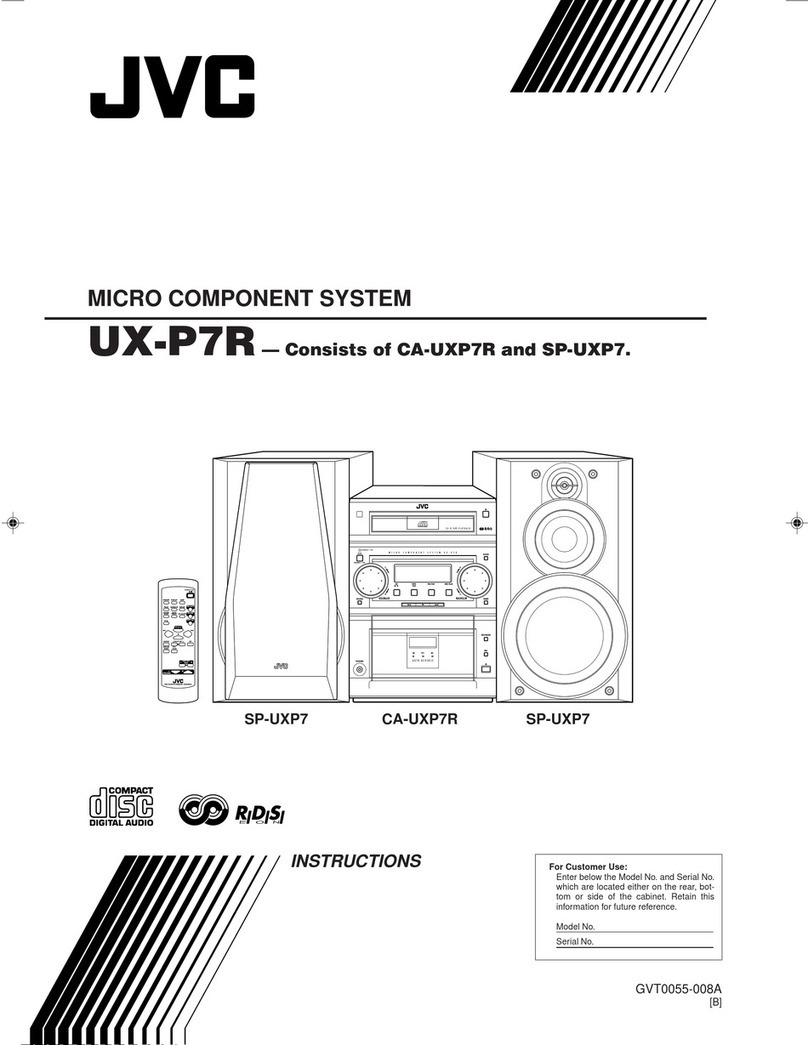 JVC CA-UXP7R User manual