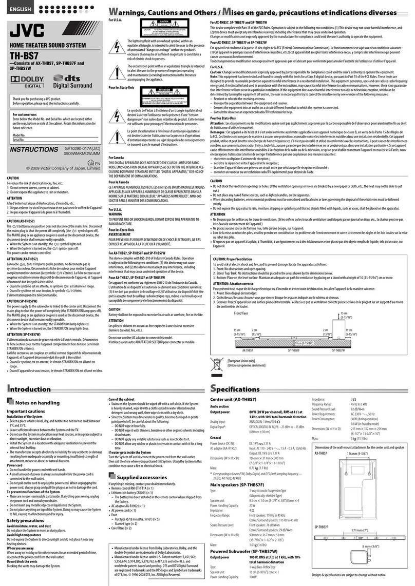 JVC 0909WMKMDWJMM User manual