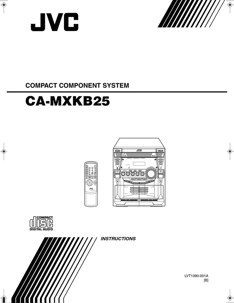 JVC CA-MXKB25 User manual JVC CA-MXKB25 User manual