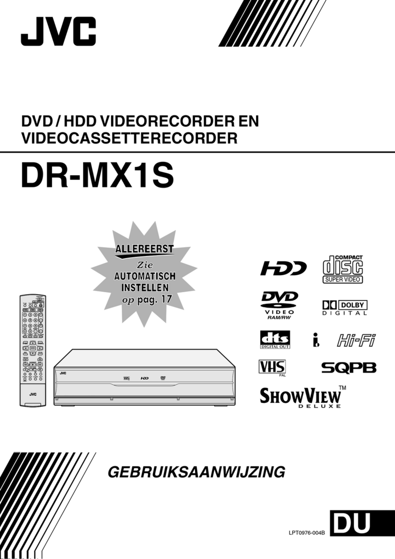 JVC DR-MX1S System manual JVC DR-MX1S System manual