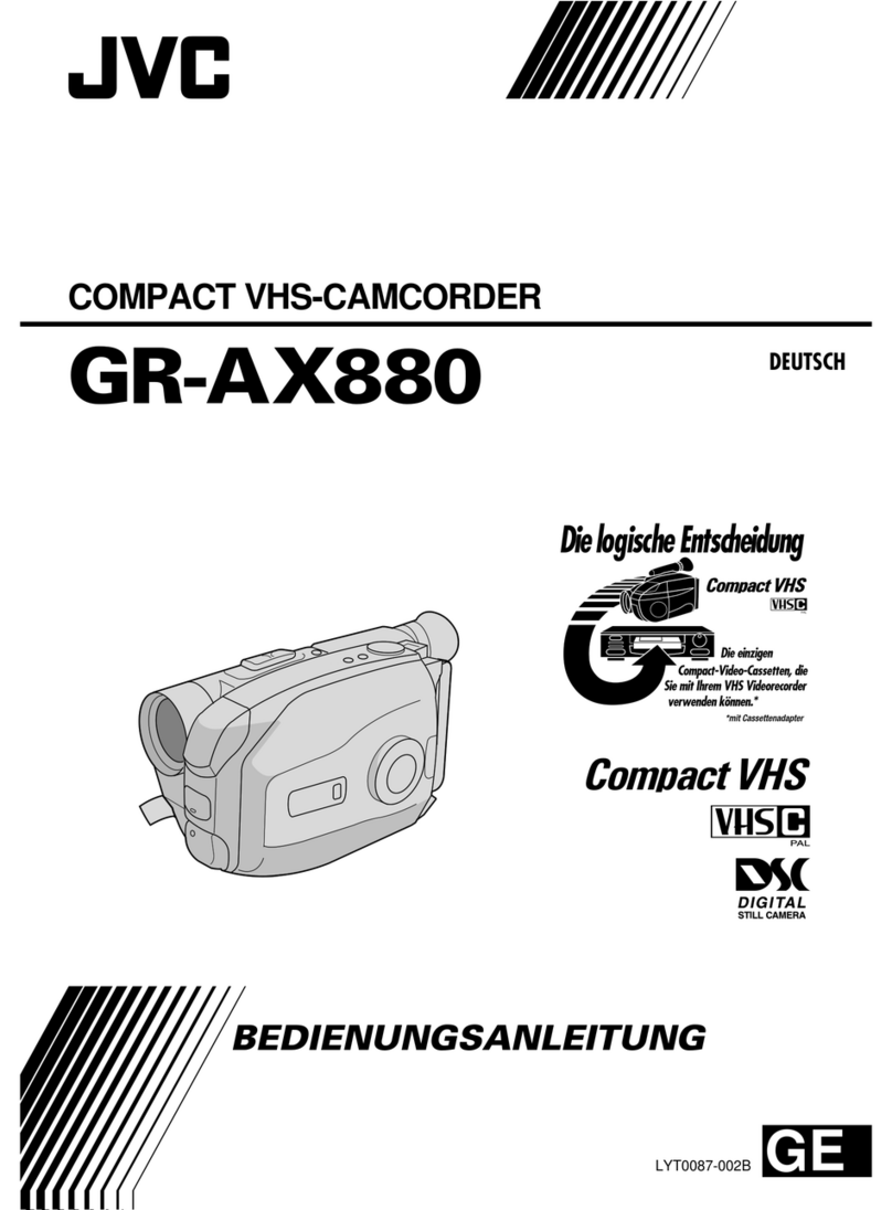 JVC GR-AX880 Quick start guide
