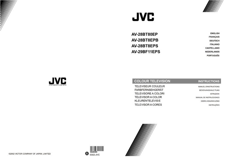 JVC AV-28BT80EP User manual