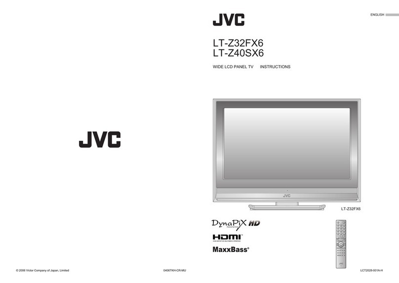 JVC LT-Z32FX6 User manual JVC LT-Z32FX6 User manual