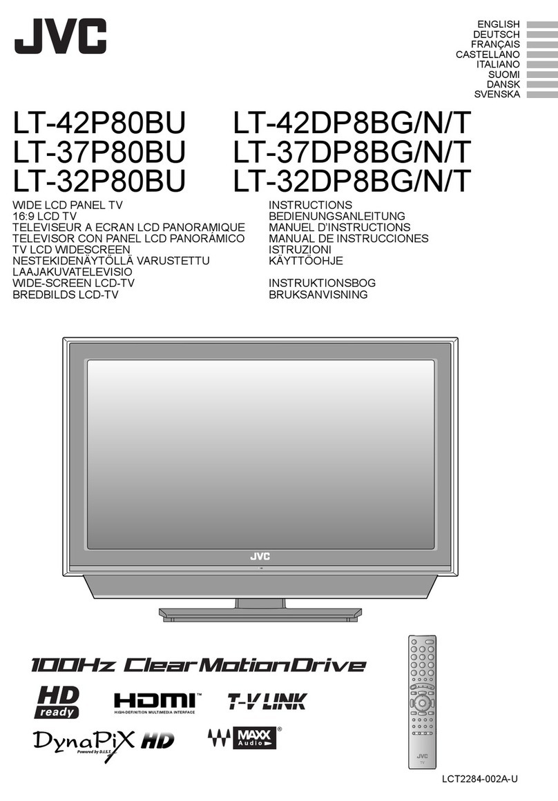 JVC Wide LCD Panel TV LT-32DP8BG/N/T User manual JVC Wide LCD Panel TV LT-32DP8BG/N/T User manual