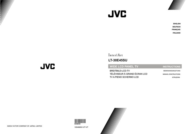 JVC LT-30E45SU Quick start guide JVC LT-30E45SU Quick start guide