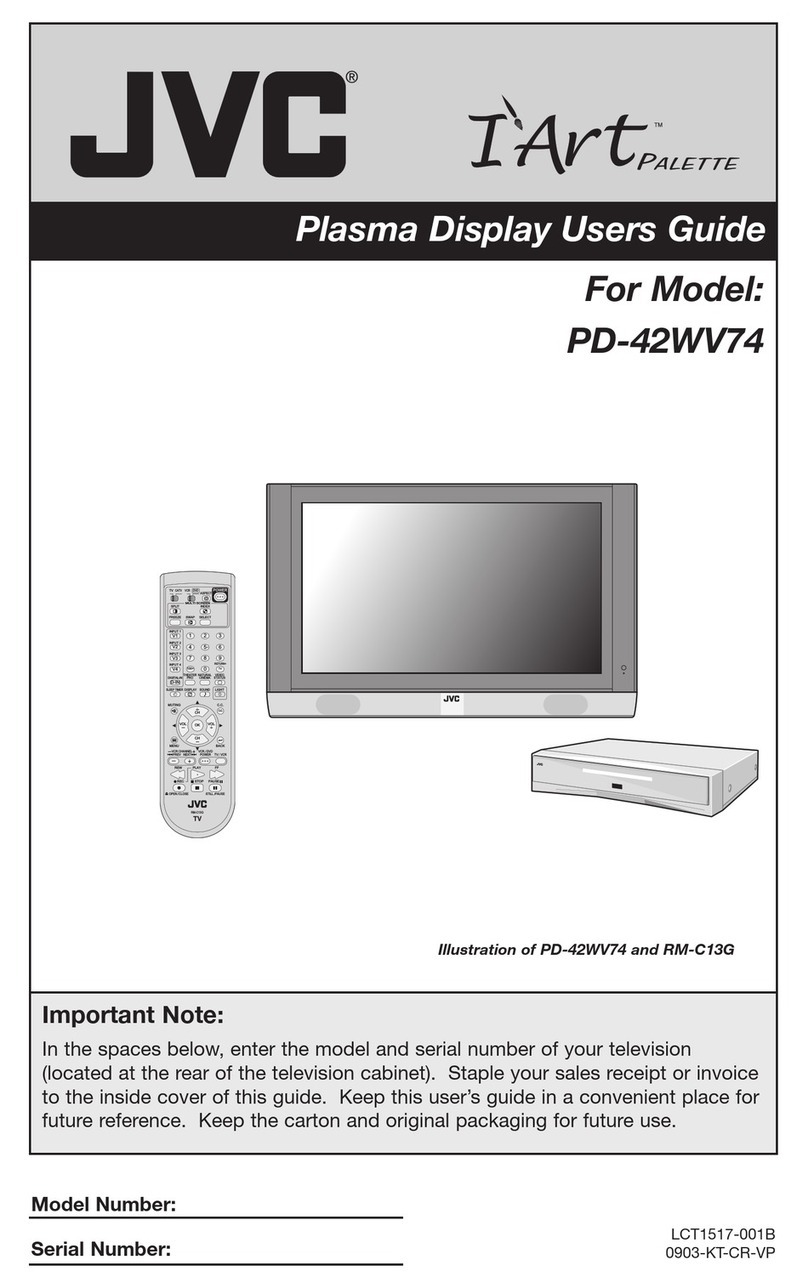 JVC PD-42WV74 User manual