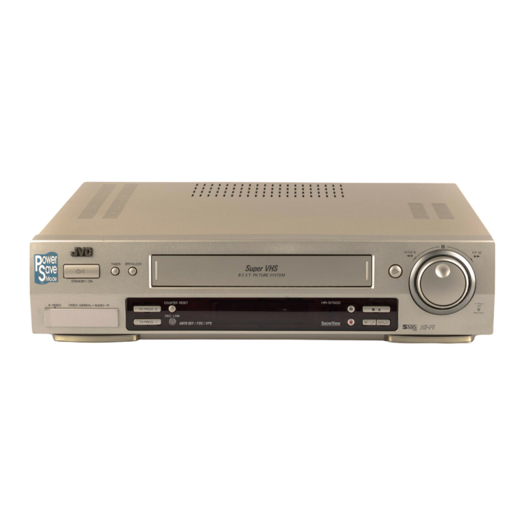 JVC HR-S7500E Quick start guide JVC HR-S7500E Quick start guide