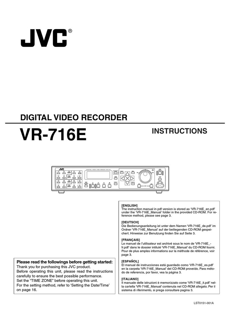 JVC VR-716E User manual