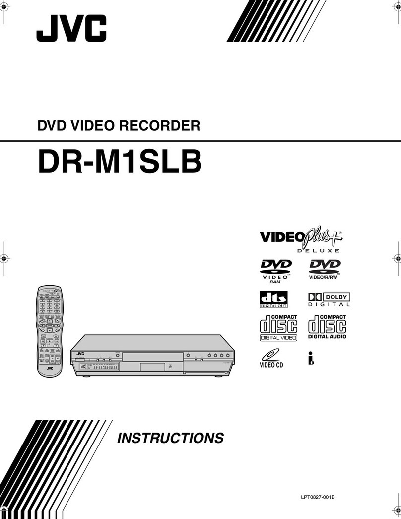 JVC DR-M1SLB User manual