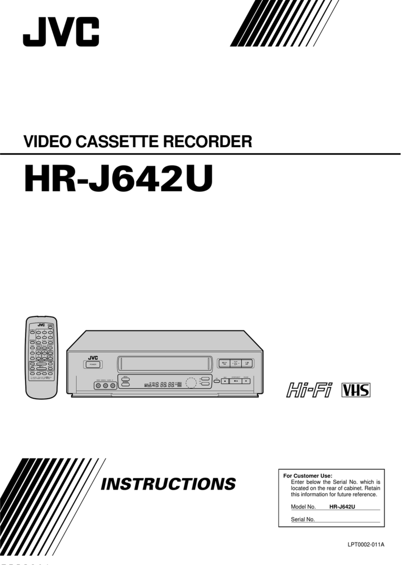 JVC HR-J642U User manual