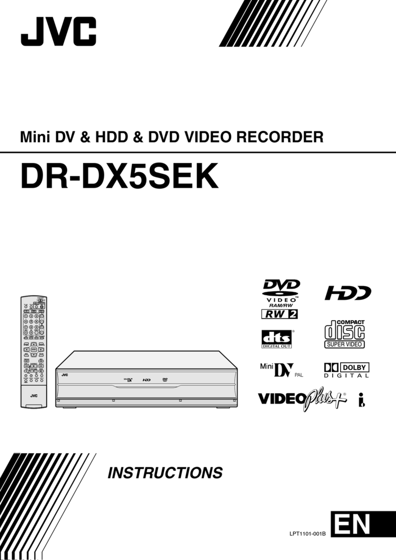 JVC DR-DX5SEK instructions