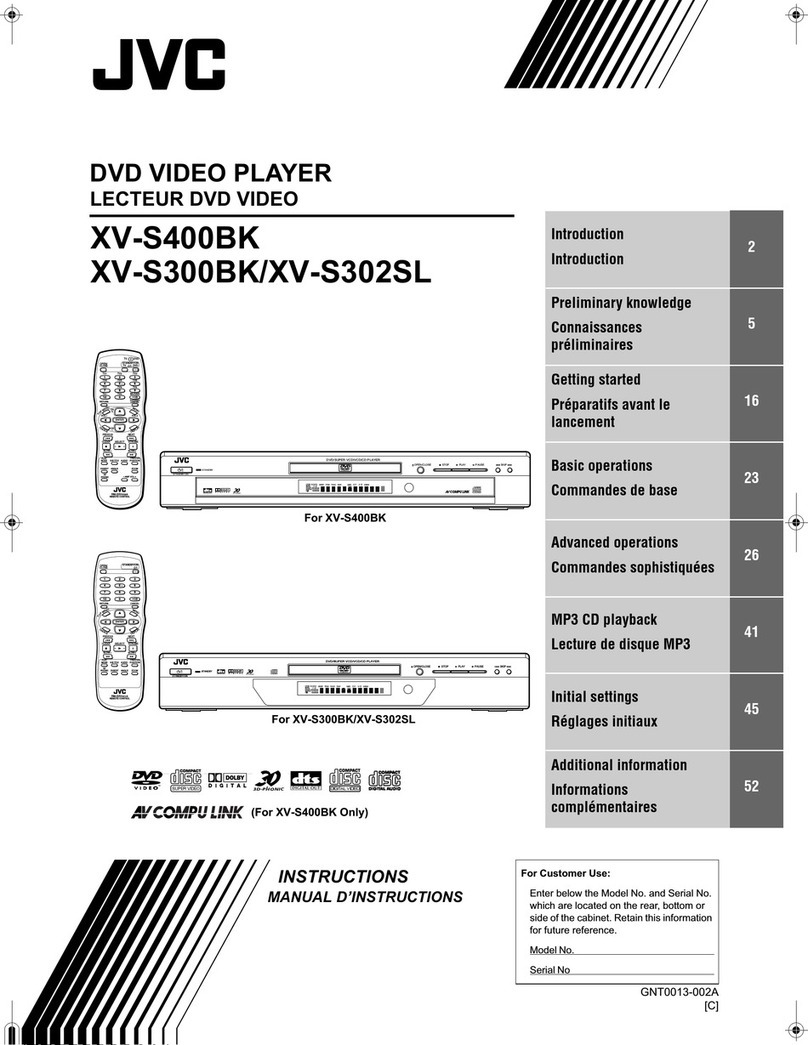 JVC XV-S320SL instructions