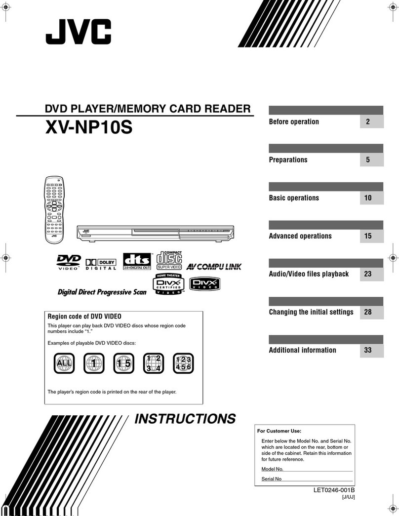 JVC XV-NP10S instructions