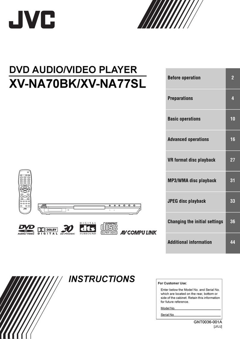 JVC XV-NA70BK instructions