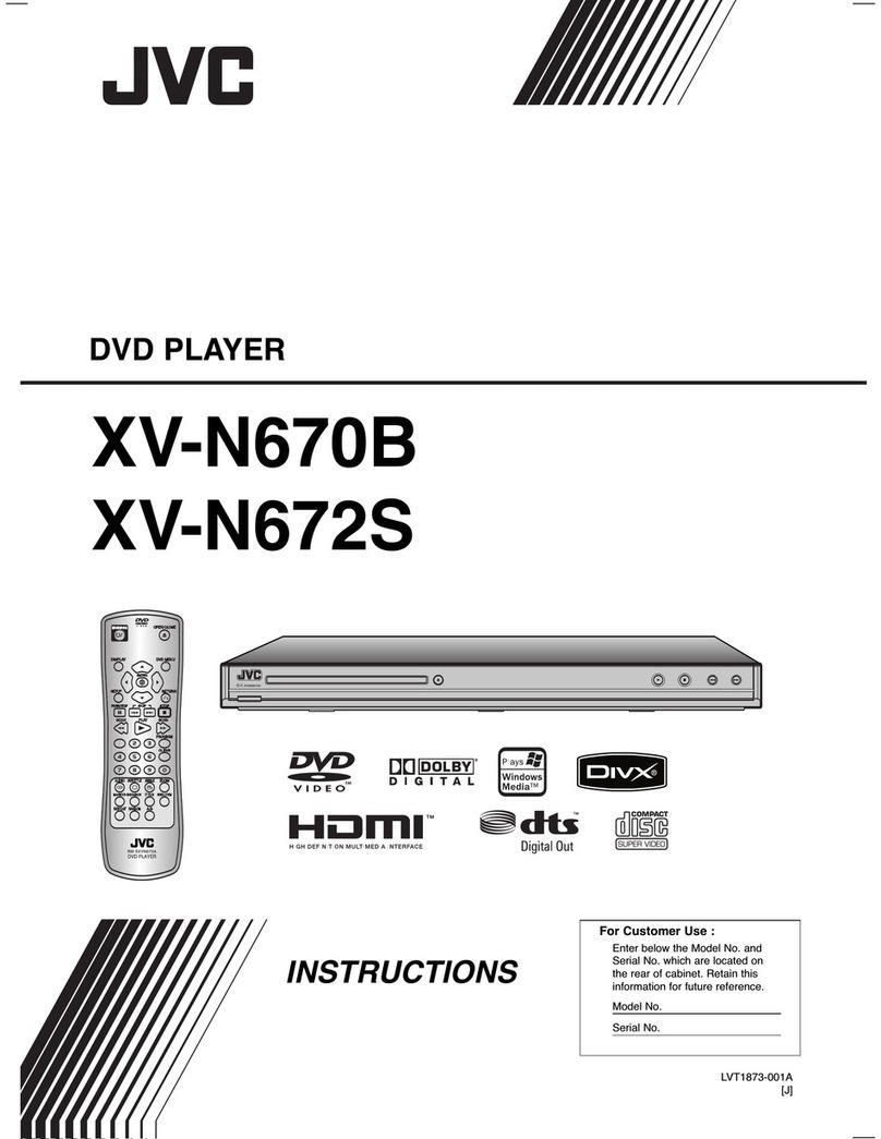 JVC XV-N670B User manual
