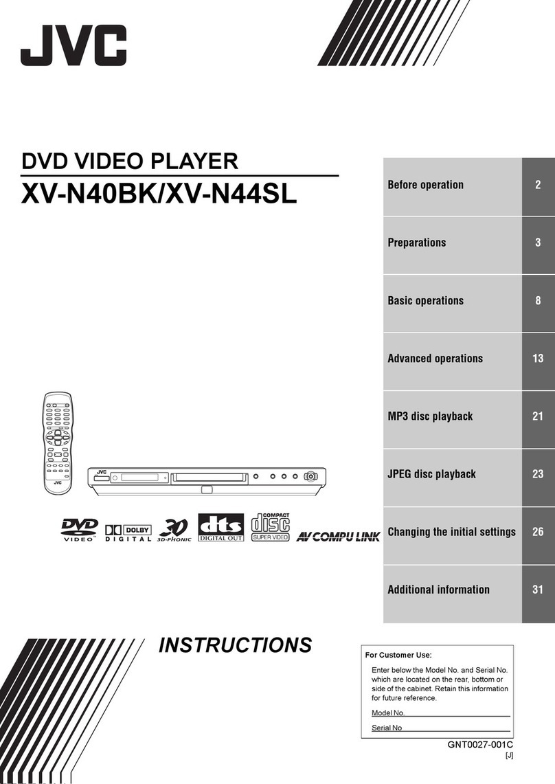 JVC XV-N40BK instructions
