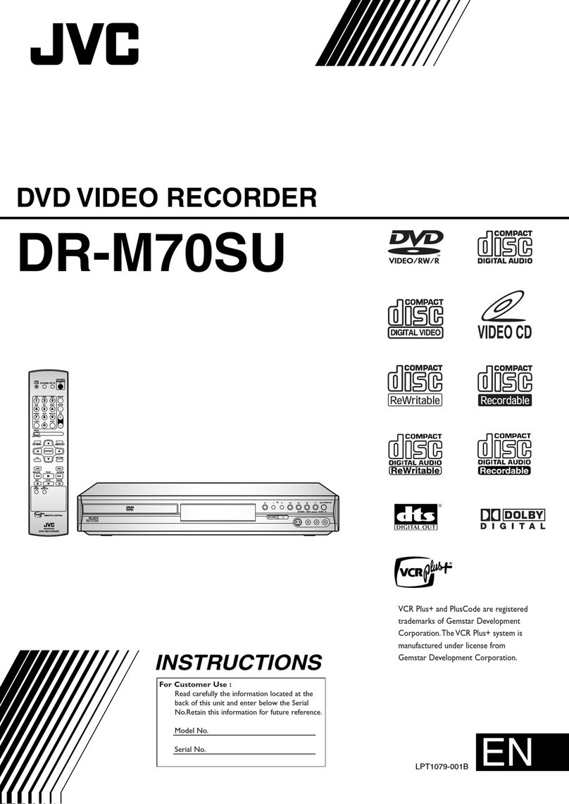 JVC DR-M70SU User manual