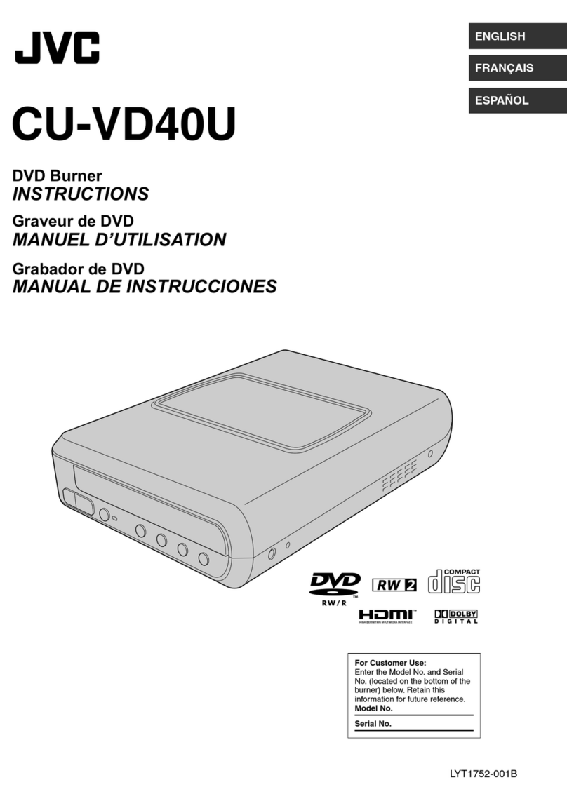 JVC CU-VD40U User manual