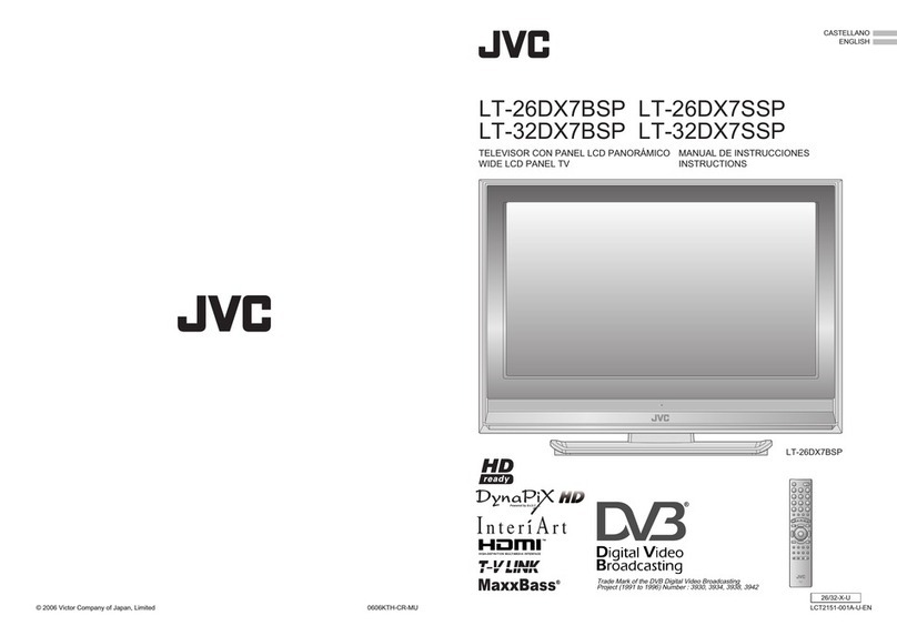 JVC DynaPix LT-26DX7SSP User manual