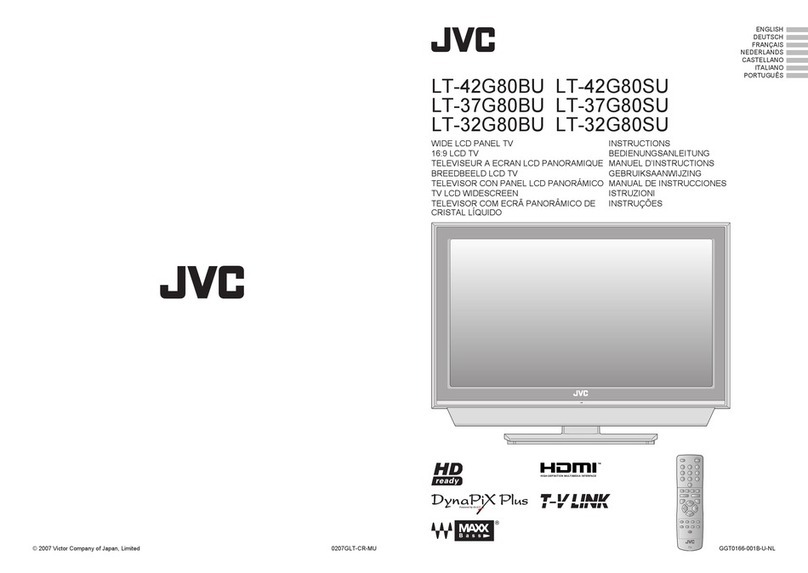 JVC DynaPix LT-32G80BU User manual