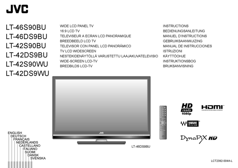 JVC DynaPix LT-42S90BU instructions