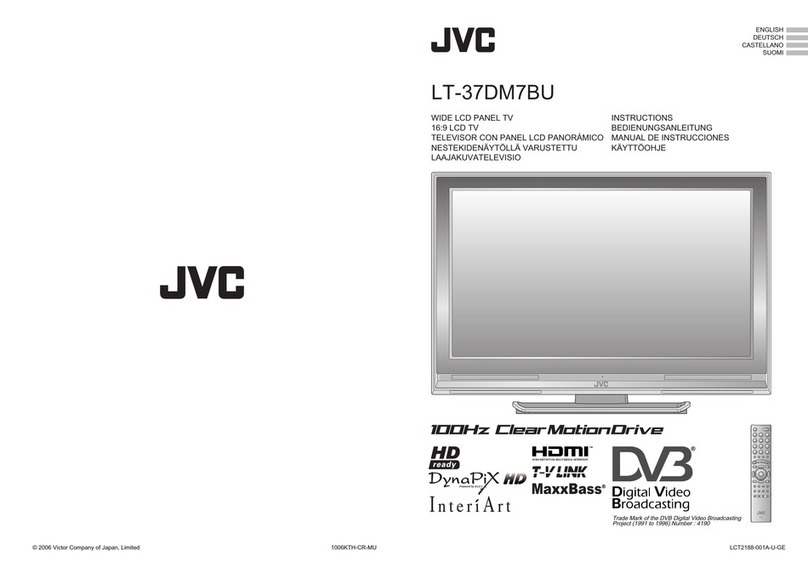 JVC DynaPix LT-37DM7BU User manual