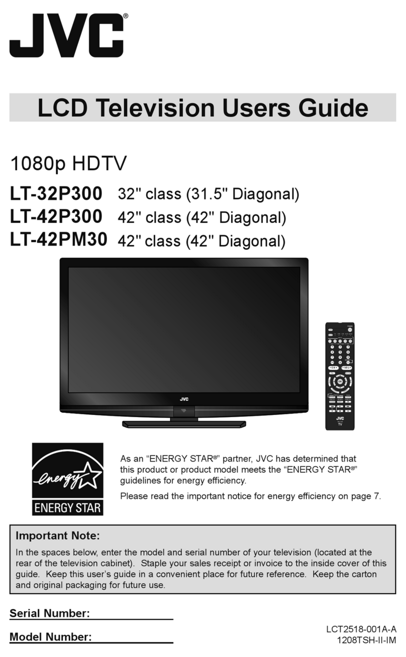 JVC 1208TSH-II-IM User manual