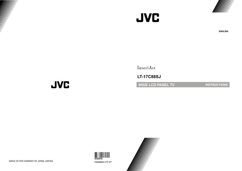 JVC InteriArt LT-17C88SJ User manual