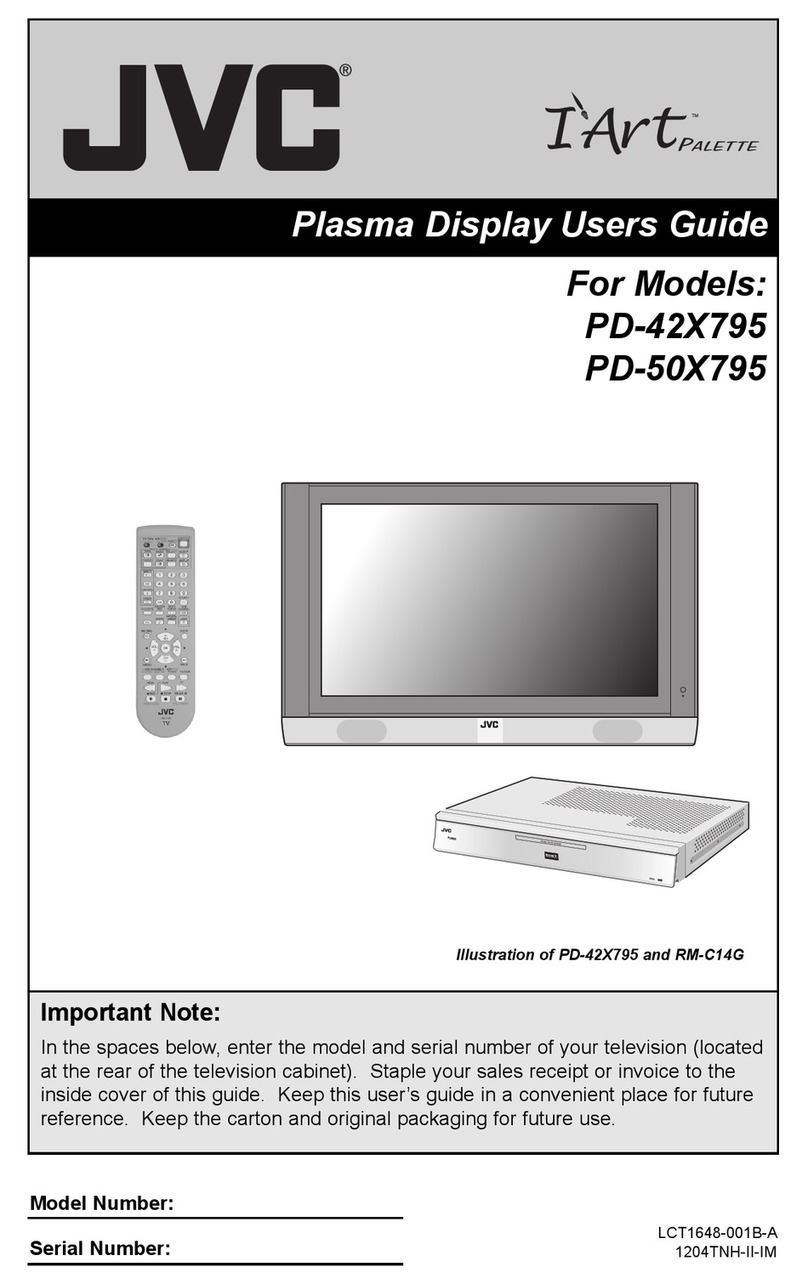 JVC I'Art Palette LCT1648-001B-A User manual