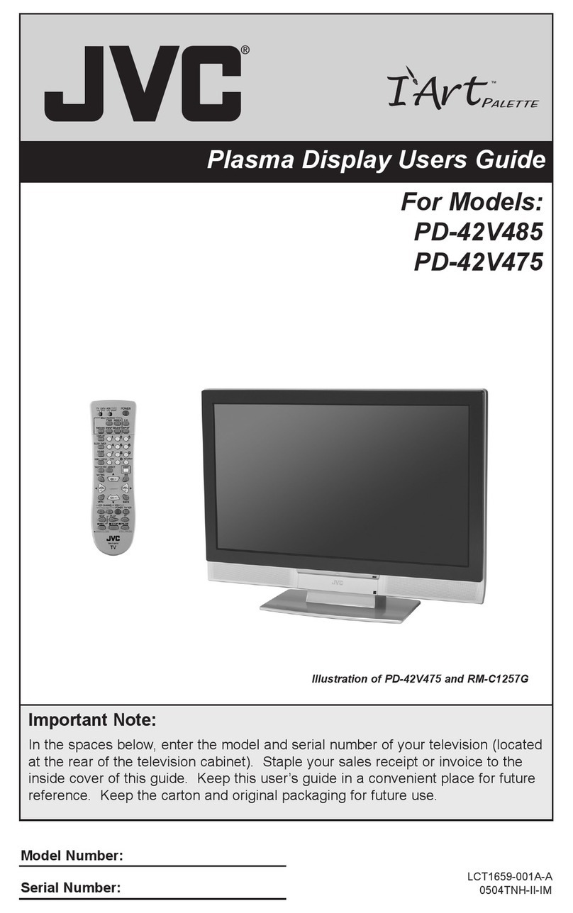 JVC I'Art Palette 0504TNH-II-IM User manual