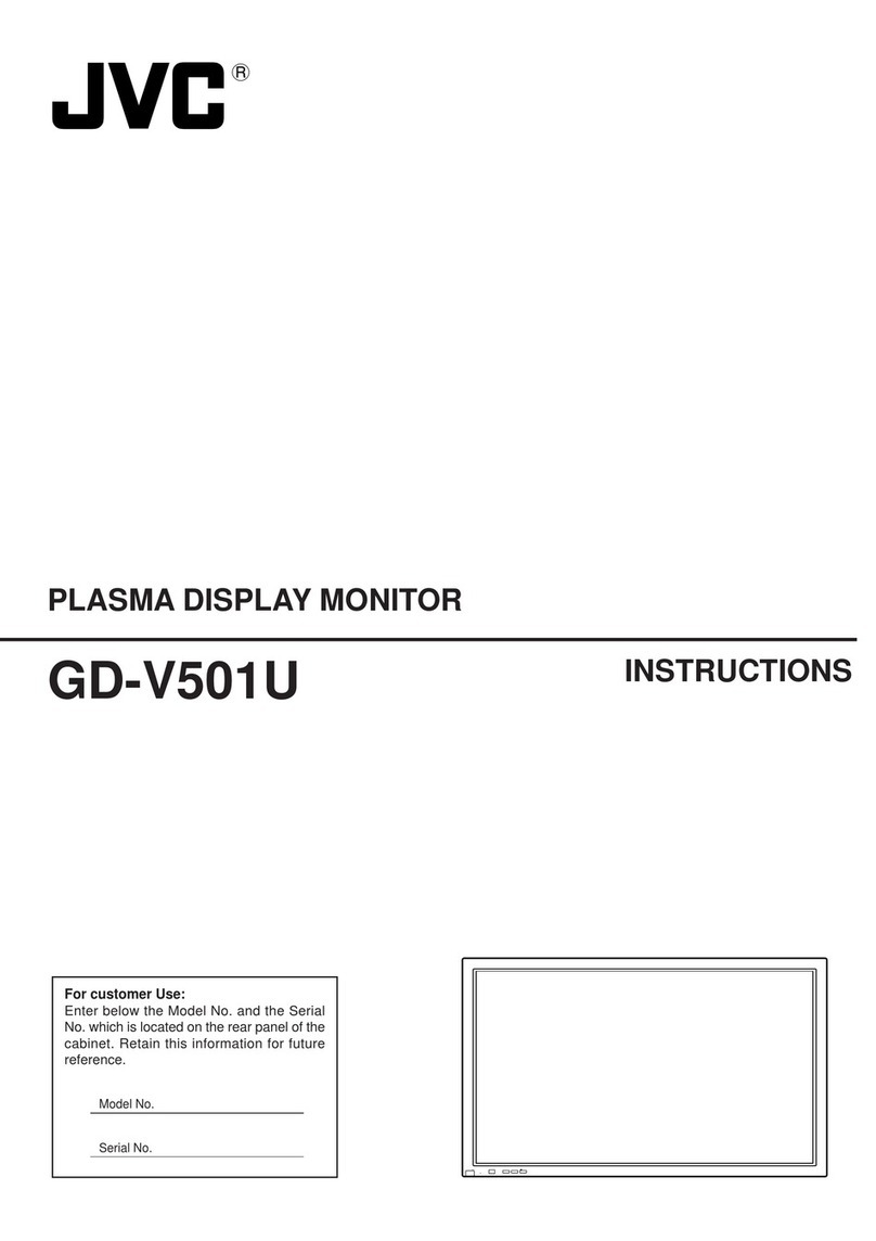 JVC GD V501U User manual