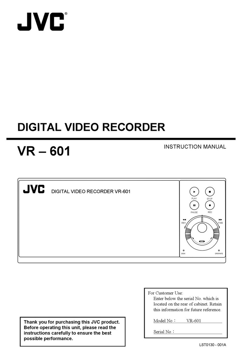 JVC VR 601 instruction manual