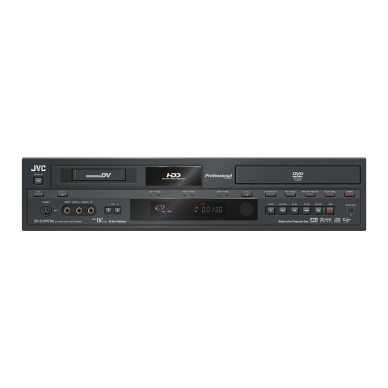 JVC SR- DVM600U User manual