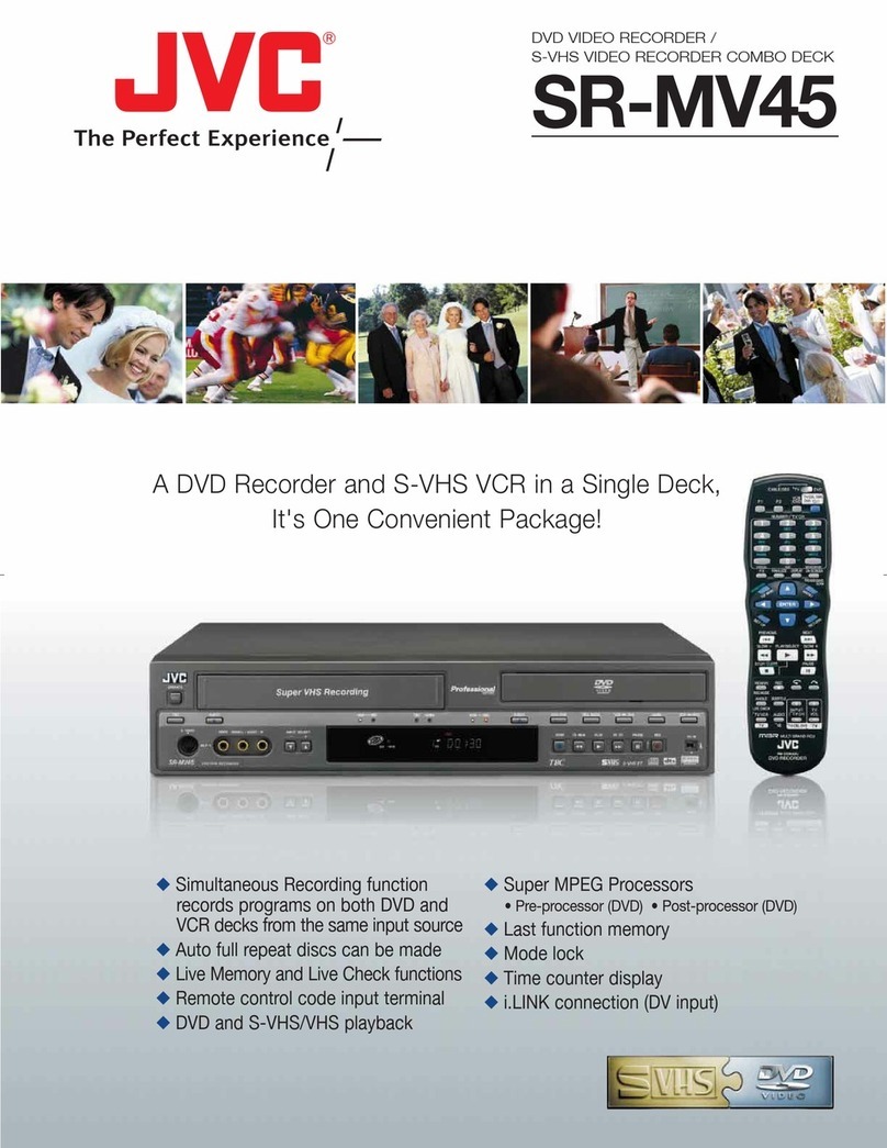 JVC SR-MV45 User manual