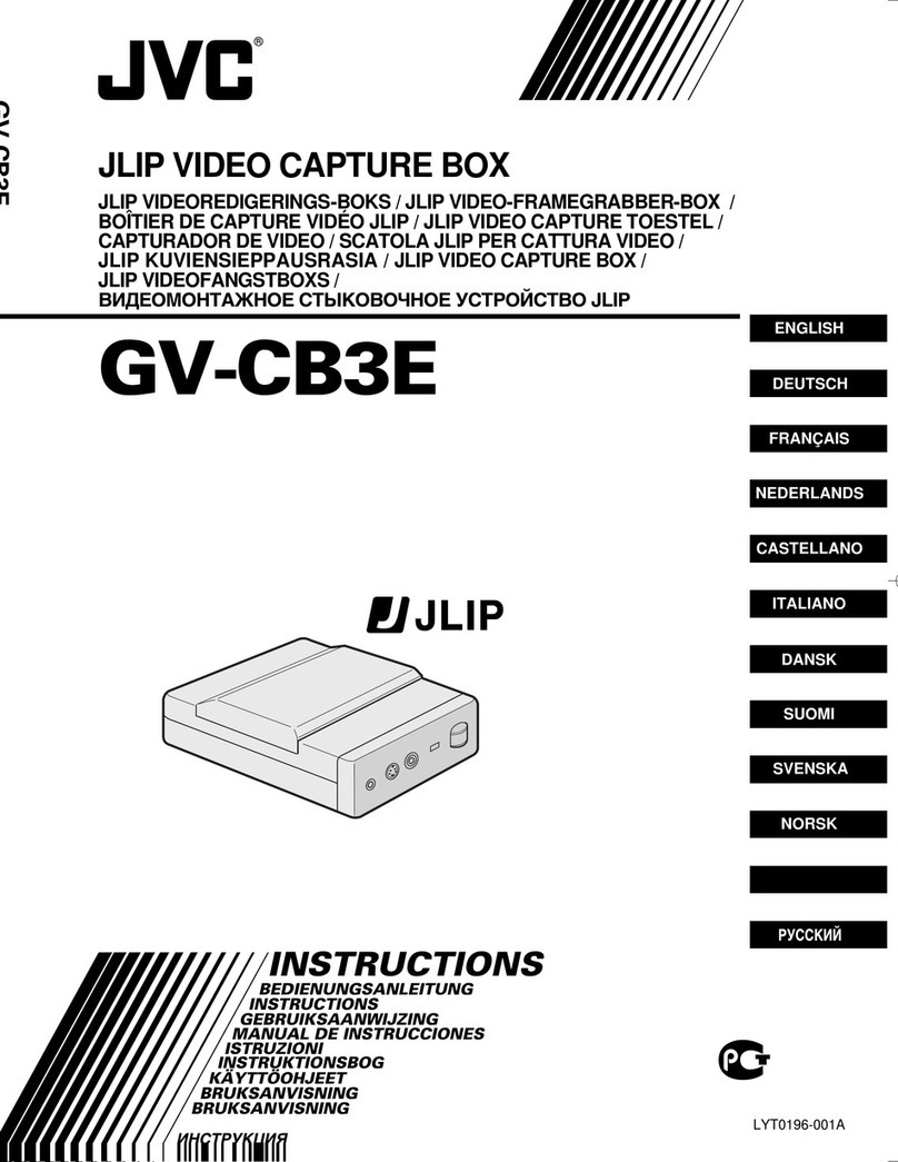 JVC JLIP GV-CB3E instructions