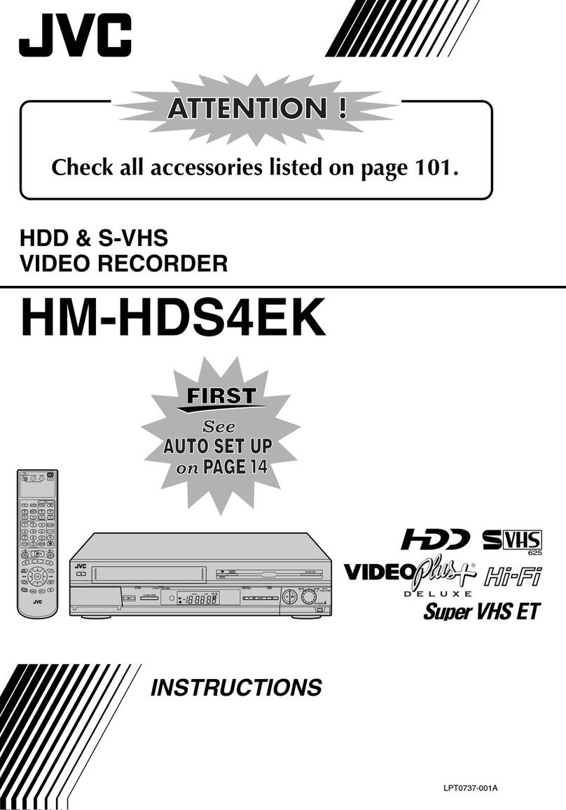JVC HM-HDS4EK User manual